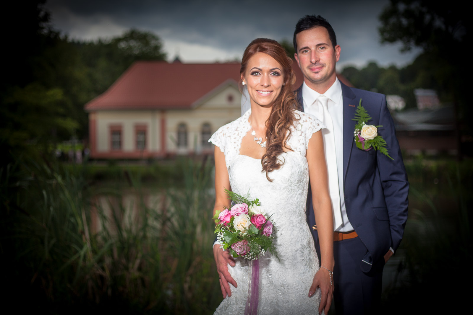 Brautpaar im Park Friedewald
